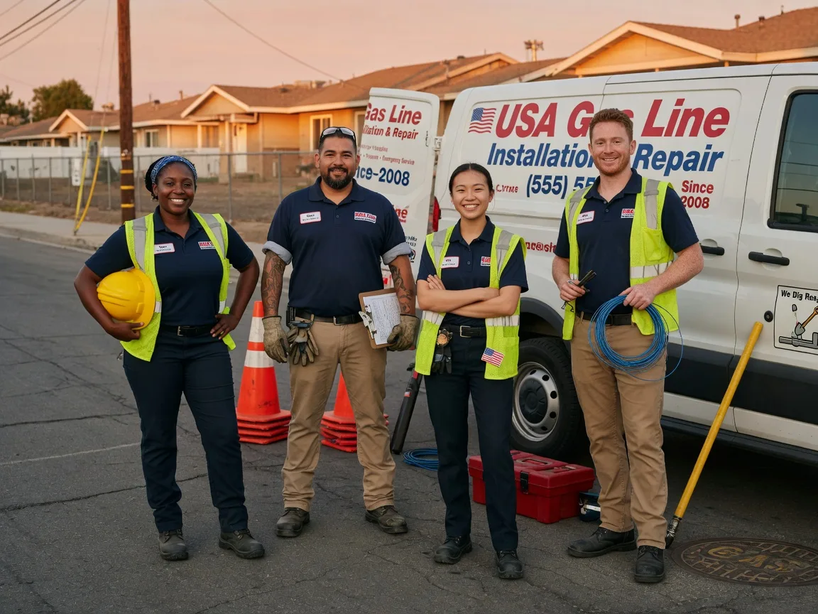 Gas Line Installation company in Burgess, VA